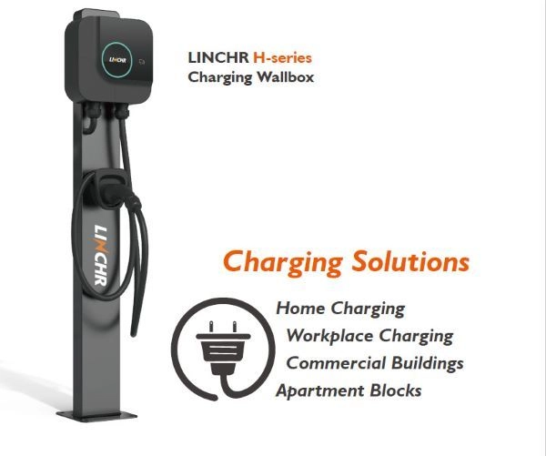 LINCHR H/LCHS22C/ 3Phase/ 22kW/ Wallbox LINCHR LCHS22C Smart Charger
